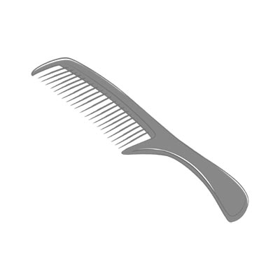 女性用かつらプレゼントイラスト2