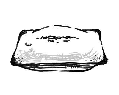 焼き菓子リーフレットイラスト1