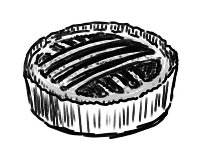 焼き菓子リーフレットイラスト4